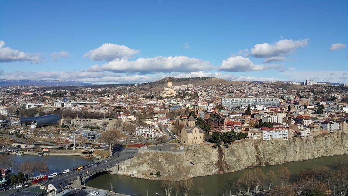 图:格鲁吉亚首都第比利斯