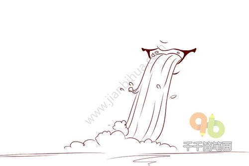 成语大全口若悬河简笔画