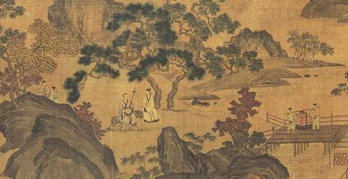 导读:在传世的诸多雅集作品中,李公麟的《西园雅集图》则是绘