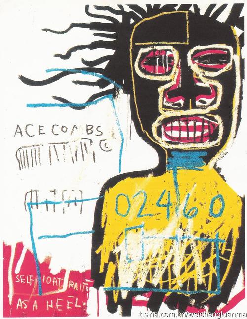 我超喜欢巴斯奎特的涂鸦