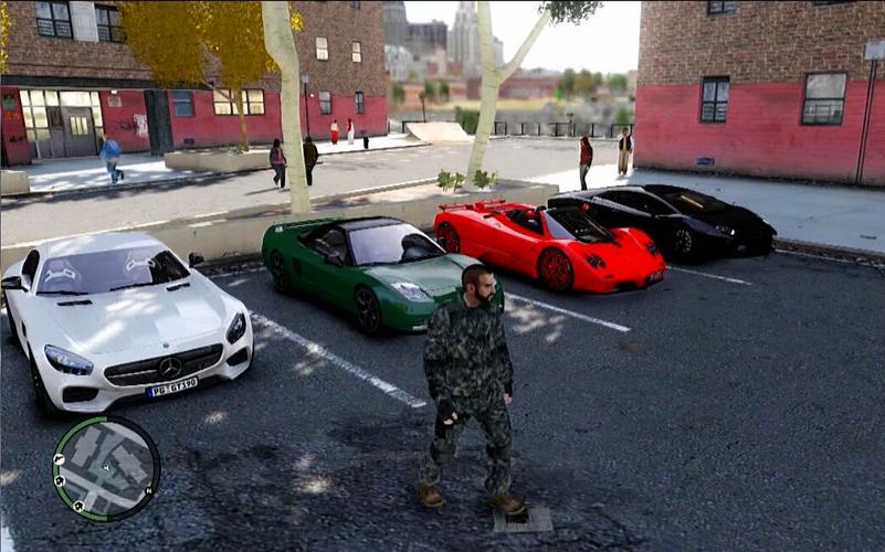 gta4开着豪车,兰博基尼,gtr,帕加尼去约会啦!ep1