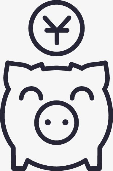 儿童存钱罐简笔画上面