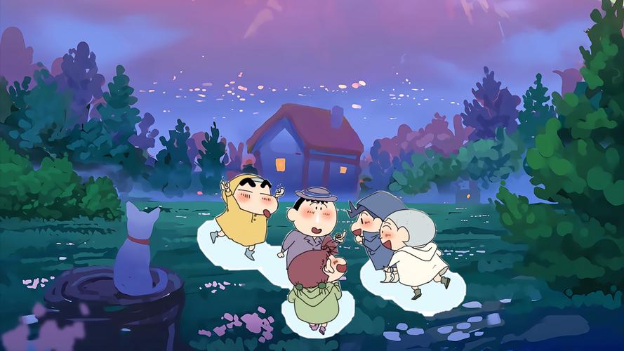 森系动漫插画电脑桌面壁纸 第一辑_卡通动漫_壁纸下载