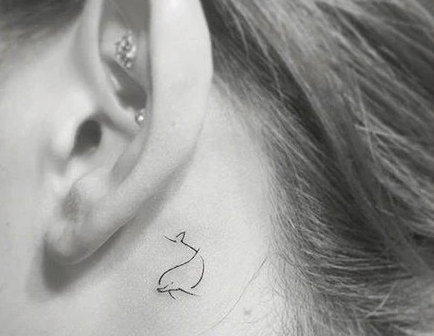 盘点"你没见过"又会让你"上瘾"的小纹身,图8是ins上最