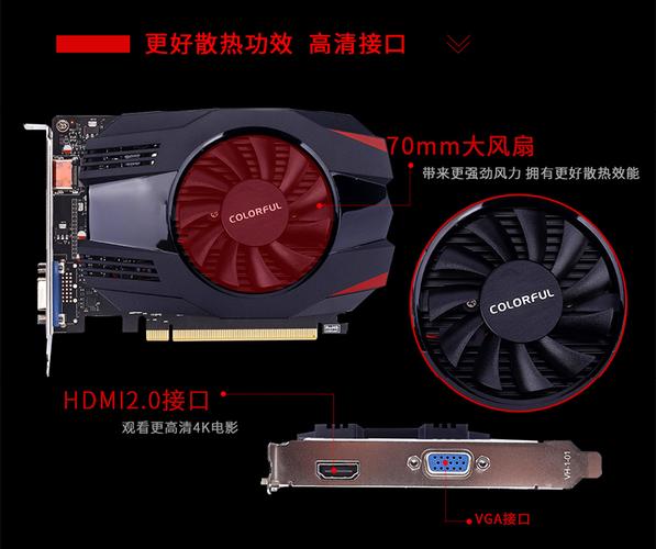 七彩虹gtx1050ti1030台式机电竞游戏组装主机电脑独立显卡台式电竞