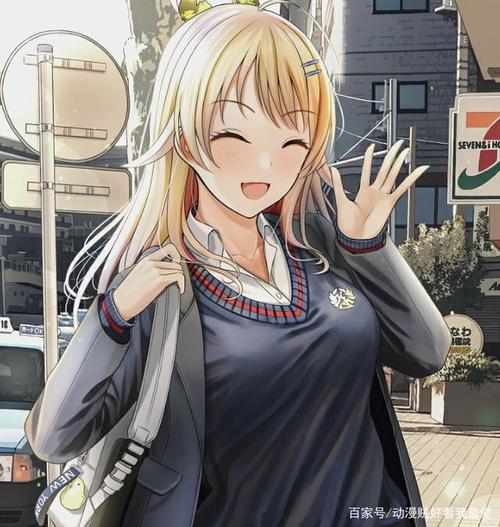 金发少女合集,与生俱来的高贵,二次元真的美!