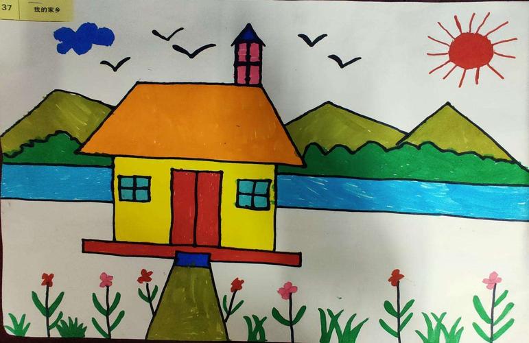 大班组二等奖    梅心茹《我的家乡》