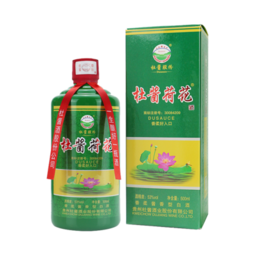大额神券:杜酱 53度酱香型 荷花酒 500ml *6瓶