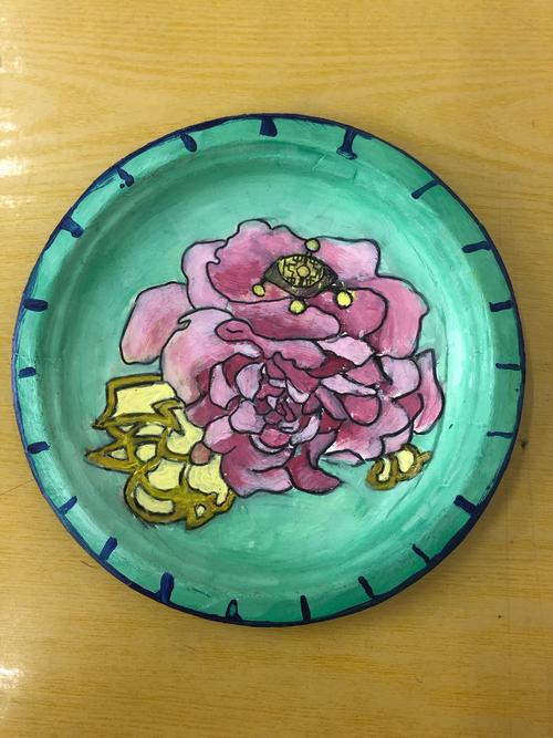 72班纸盘画作品欣赏