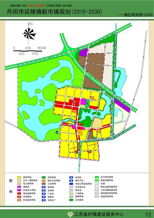 延陵镇镇区规划图 | 丹阳市人民政府