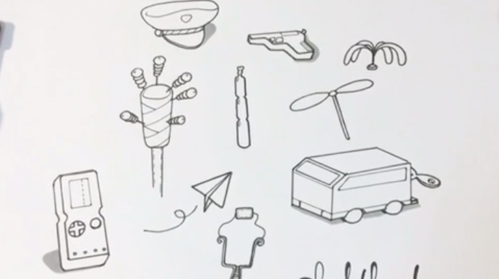 80后的过年方式简笔画形式