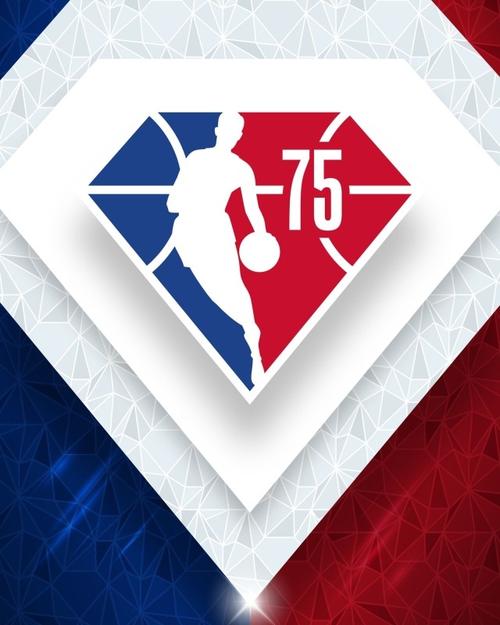 nba公布下赛季75周年特别款logo