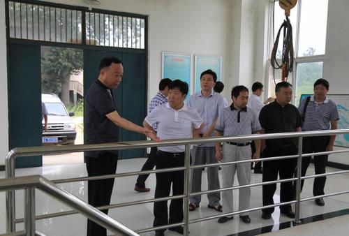 河南省水利建设投资有限公司董事长王森等一行莅临我局考察工作
