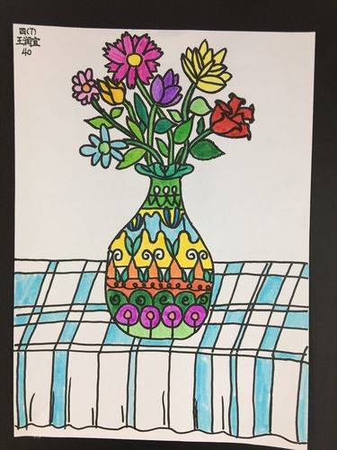 四(7)《花瓶与花》