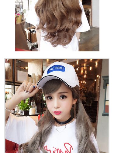 假发女长卷 蓬松可爱刘海自然卷大波浪全头套长卷发