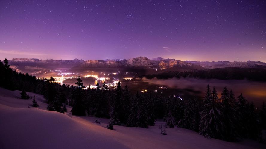 美丽的夜空星空图片-风景壁纸-高清风景图片-娟娟壁纸