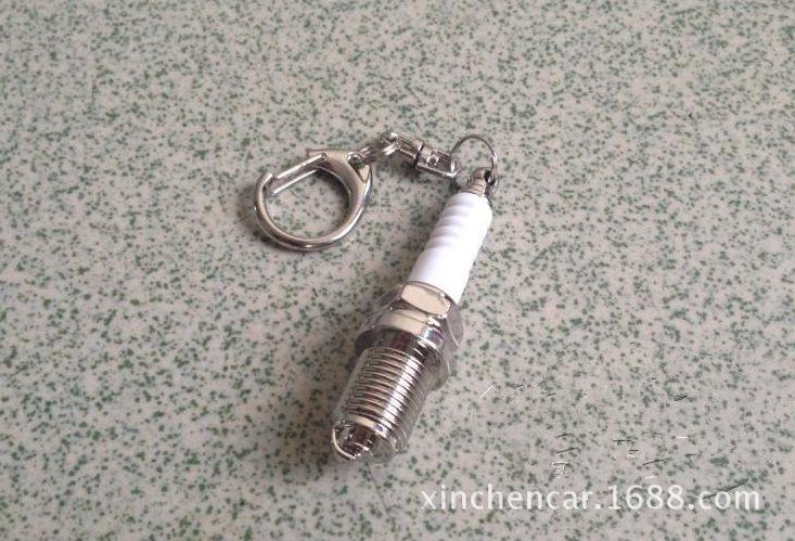 工艺品,礼品 汽车内饰用品 摆,挂饰物 > 汽车创意钥匙扣火花塞钥匙扣