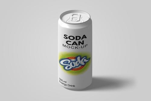 汽水罐模型样机(psd)