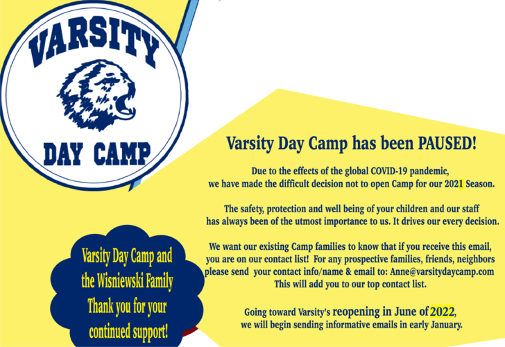 varsity day camp