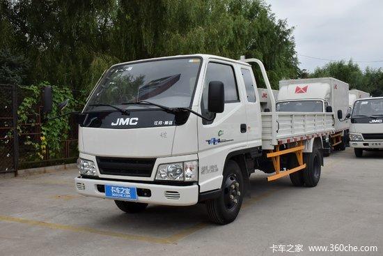 江铃 顺达 普通版 109马力 3.8米排半栏板轻卡(jx1041