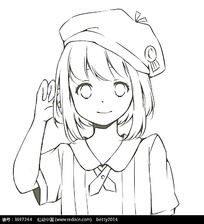 人物招手简笔画 (第3页)