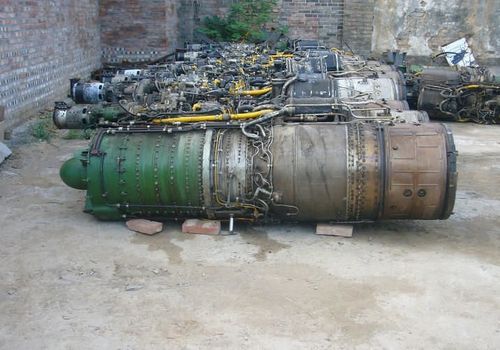 资料图:歼-6战斗机所使用的涡喷-6发动机