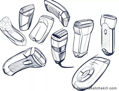 莫般艺术考研精品工业设计产品设计基础手绘练习稿收藏