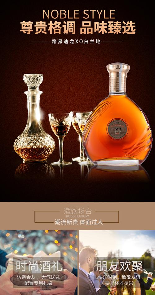 法国洋酒 洋酒 路易迪龙xo白兰地 洋酒
