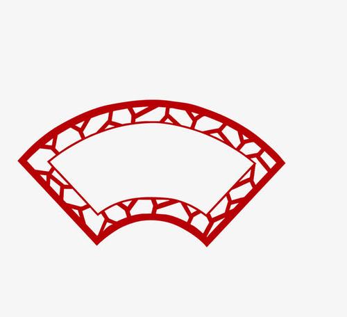 关键词 : 中国风,中国元素,扇形边框,花边