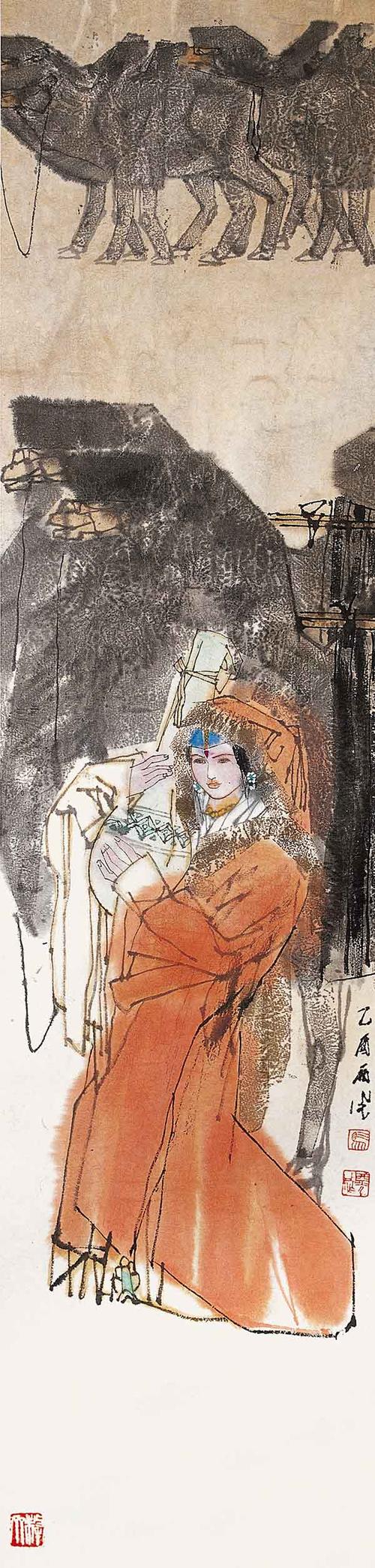 马西光人物画作品赏析二