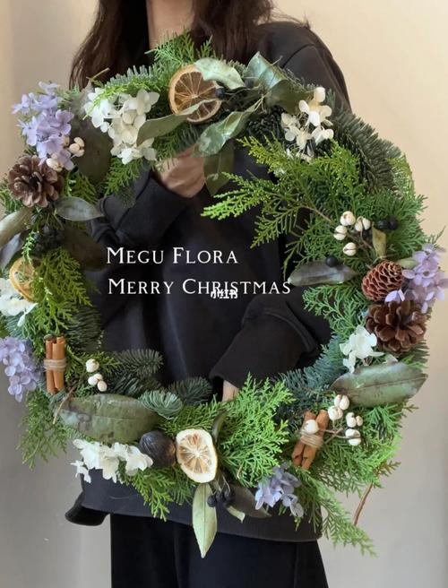 自然风格 圣诞花环_圣诞节去哪玩_圣诞老人_花店_圣诞礼物_圣诞花环