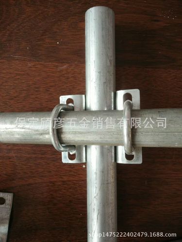 热镀锌管卡_厂家温室加强稳固十字卡双管卡管管卡