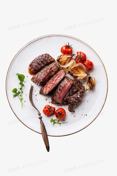 卡通牛排菲力牛排手绘牛排牛排海报牛排手绘煎牛排黑椒牛排西冷牛排烤