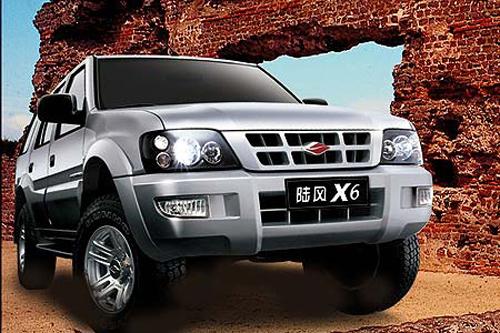 车型:江铃陆风x6