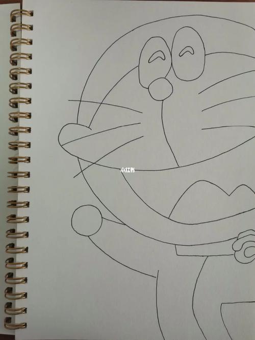 哆啦a梦 简笔画 临摹_简笔画_临摹_哆啦a梦怎么样_绘画_上色_马克笔