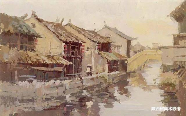 色彩风景写生(水粉)步骤 — 内附作品赏析