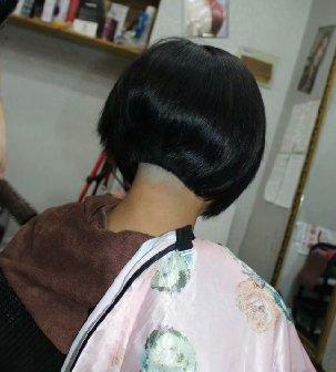 95后美女剪时尚bob发型-发之美510