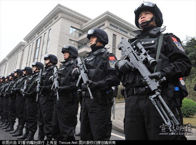 中国特警主要装备的介绍