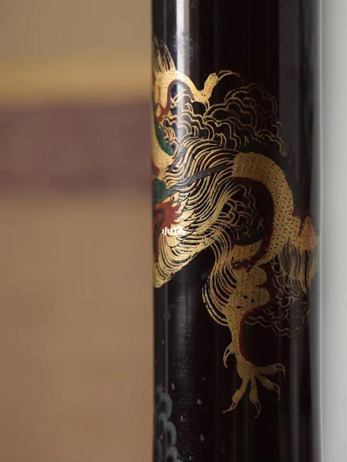 老物件「日本大漆金莳绘漆器花瓢」_漆器_日本_学习_茶空间_兴趣爱好