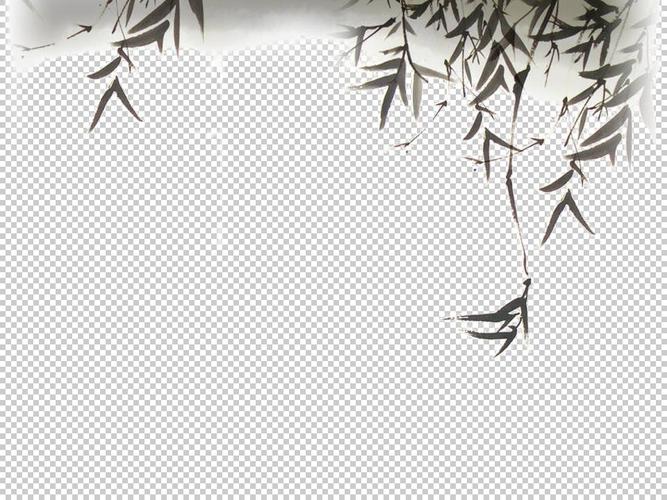 摇摆的竹叶图片