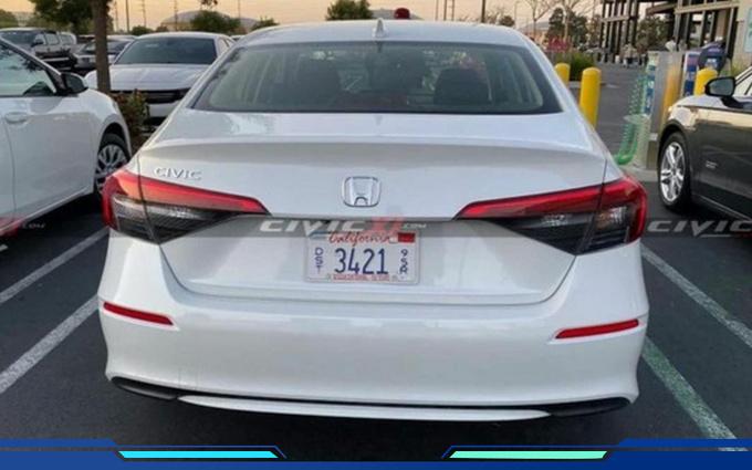 全新本田思域实车曝光尺寸加长有望下半年上市