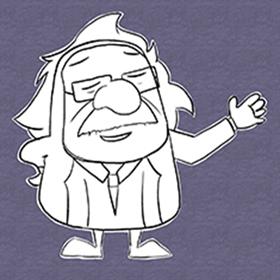 诺贝尔头像简笔画