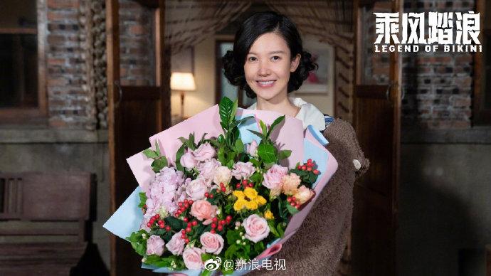 乔杉杨子姗复古造型##乘风踏浪杀青