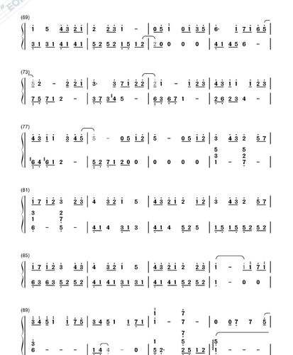 时代少年团《爆米花》简谱_时代少年团_爆米花_简谱_tnt时代少年团