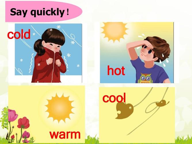 新版pep四年级下册英语unit3 weather part b let"s learnppt