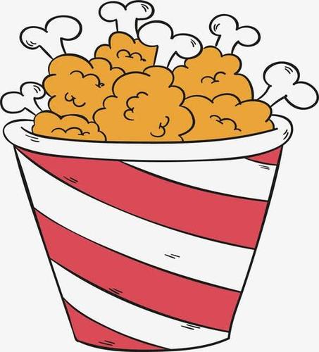 全家桶空投箱里包括了一套肯德基爷爷版吉利服和面具生存点心国外餐饮