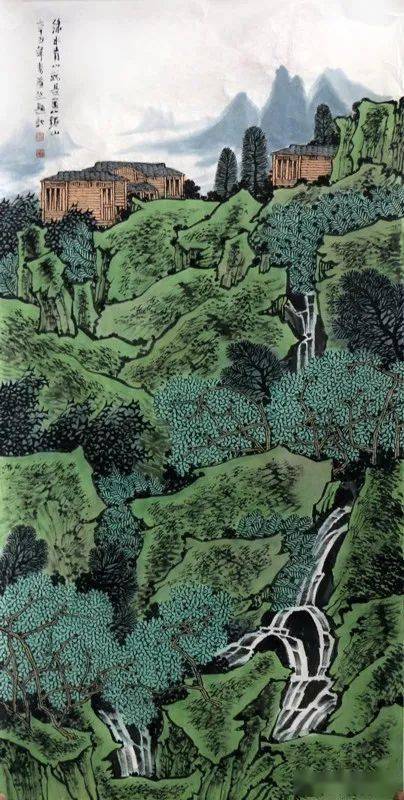 (文  成功美术馆书画艺术评论员 冯宜玉) 画家简介:满维起,1954年