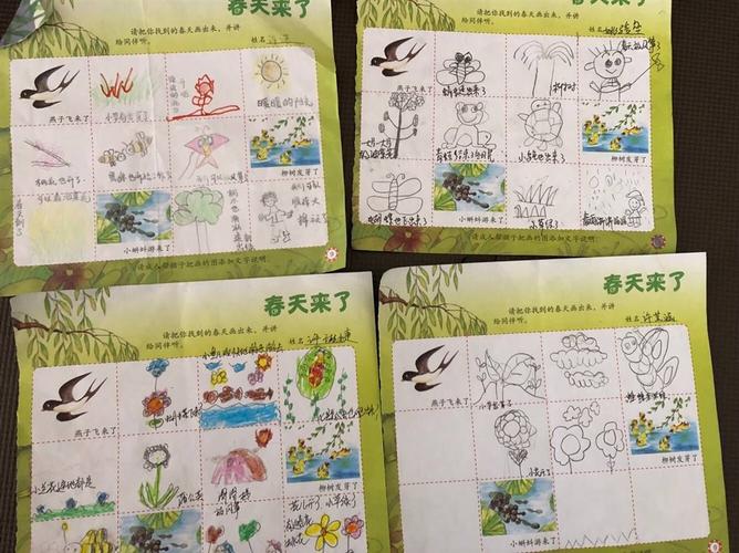 调查表:春天在哪里-百花齐放 - 新北区新桥中心幼儿园