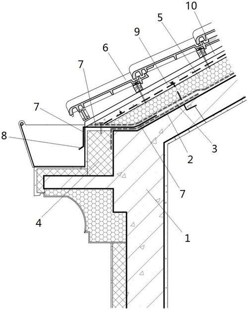 cn213329720u_一种瓦屋面檐口节点防水构造有效