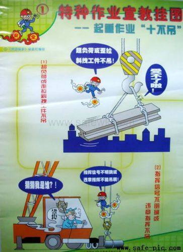 起重"十不吊"挂图